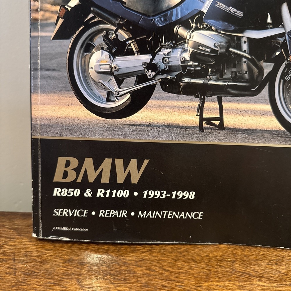 BMW OEM Factory Manual Book‎ R850 R1100 Riders Manual US Model 1993-1998 Clymer - Picture 2 of 10